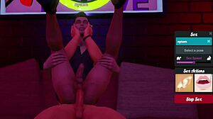 Gay fun at a nightclub with big dick action and ass fucking
