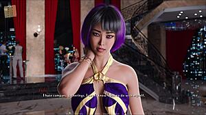 3D animated porn game with commented gameplay and anime visual novel features