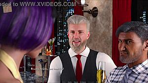 3D animated porn game with commented gameplay and anime visual novel features