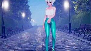 Може ли сладко аниме момиче да танцува до чукане? Гледай как съблазнителните й движения се превръщат в сурова акция в този клип.