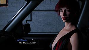 3D animated anime-style game with Tits and gameplay commentary