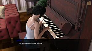 Big tits bouncing in 3D anime game Pine Falls 16