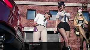 Prison fantasies with MILF guard