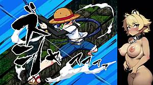 Mastering Stream Fishing in Hentai Game With Wild Anime Action in Episode 05 of Sea and River.