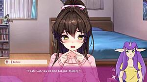 damn, ninnin days part 9 got me with that hot footjob.