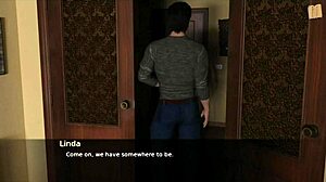 pine falls 40 with big tits and tits in 3d game