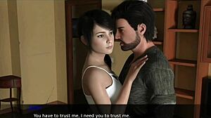 Pine Falls 40 med stora tuttar i 3D-spel