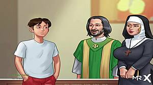 Summertimesaga E2 38 Shows Her Getting Fucked Hard During Phone Call