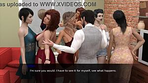 Pine Falls 26: Tetas Grandes em Ação de Jogo Anime 3D