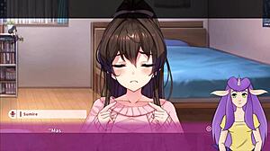 damn, ninnin days part 9 got me with that hot footjob.