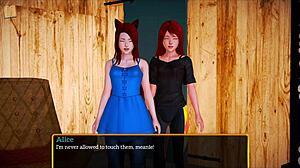 Моето ново семейство 444 звезди червенокоса MILF с големи цици в еротична игра