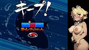 Mastering Stream Fishing in Hentai Game With Wild Anime Action in Episode 05 of Sea and River.