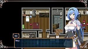 the adventurer falls into a cave trap in nightmare knight part 2