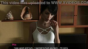 Pine Falls 40 med stora tuttar i 3D-spel