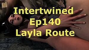 Cena 140 do Anime Intertwined Game Aventura