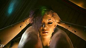 Judy Alvarez Joytoy jelenet 2 Cyberpunk 2077-ből olyan valóságos