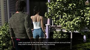 Duiken in aflevering 16 anime game Pine Falls avontuur