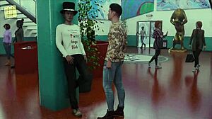 being a dik with big tits in 3d game