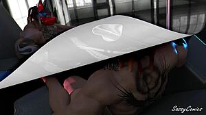 Asian Hottie FUCKED HARD in Ass by Huge Black Man With MASSIVE BBC - Sassycomics.