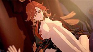 Genshin Impact cartoon porn scenes