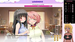 Vtuber Lewdneko gets naughty outdoors in Love Cubed part 10