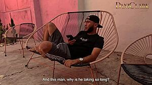 Double Penetration with Mexican Friend Ends Messy