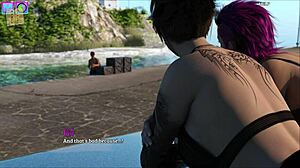 अरे, देखो U4IA 3D गेम में ये बड़े चूचे।