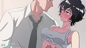 2D anime sex cartoon featuring generic romance and hentai