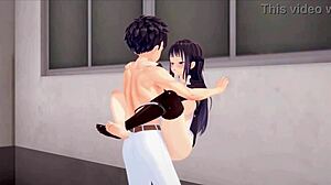 和Sol Clubs Jina合集一起放松，这里有狂野3D动漫场景！