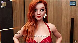 sunshine love 217: peitos grandes em ação de jogo 3D. o que se esconde nos bastidores?