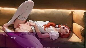 Mila's 3D hentai adventures with big black cock lovers