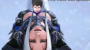 FFXIV Dragoon Miqote and Hyur Fuck Hard in Rule 34