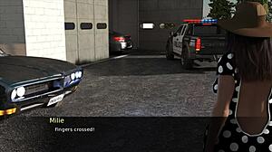 باين فولز 32: مشهد لعبة ثلاثي الأبعاد ثديين كبار يتكشف