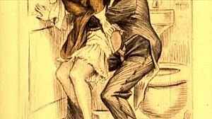 Vintage erotične risbe oživijo vroče fantazije nocoj