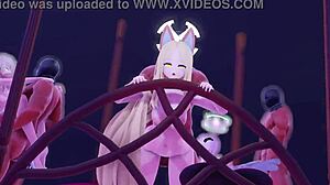 Trinity Naked in 3D Cartoon Style, So Hot! 🔥