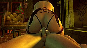 Voi Vittu, Mun Iso Perse Äitipuoli Himosi Mun Kikkeliä 3D Animessa!