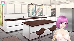 zoey and horny roommates clash in fortnite anime game action