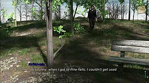 Pine Falls 55: Big Tits Contrast in 3D Game Adventure