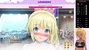 Asian Vtuber LewdNeko in Love Cubed Part 10
