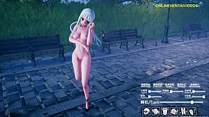 Cute Anime Girl Dancing Before Getting Fucked in Part 1