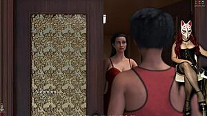 golden boy 21 sees a milf getting drenched in cum