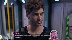 stranded in space 80 - military girl with big tits dominates