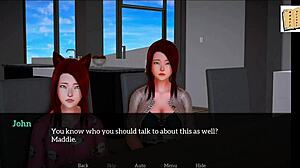 Adult cartoon with RPG style gameplay and interactive features