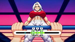 Starmaker příběh 2 - goth milfka s velkýma kozy v BDSM hentai