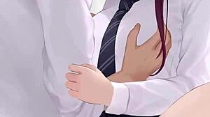 Schoolgirl gets class full of cum
