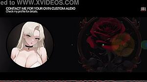Sissy bimbo training with a femdom mistress in an erotic audio experience