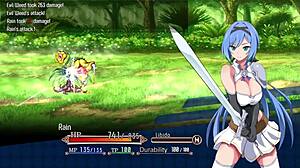 protagonist bathes and masturbates in nightmare knight part 5