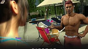 hey, check out this busty college grunge girl in bikini... she's so sexy and curvy!