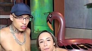 safada called me to fix the pool but ended up riding hard