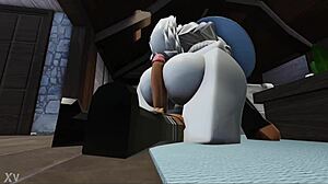Furry dominates catboy in homemade porn video